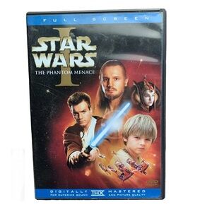Star Wars 1 The Phantom Menace DVD Movie